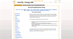 Desktop Screenshot of malware.securitystronghold.com