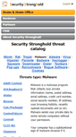 Mobile Screenshot of malware.securitystronghold.com
